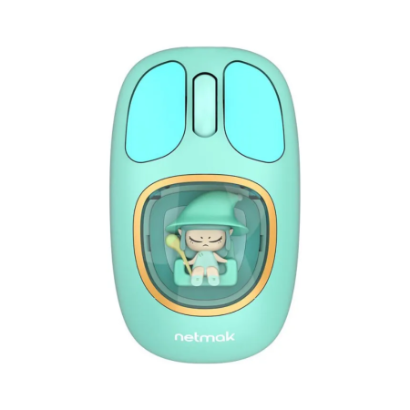 Mouse Kids Inalámbrico NETMAK NM-MK01-B Recargable