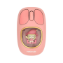 Mouse Kids Inalámbrico NETMAK NM-MK01-R Recargable (Rosa)