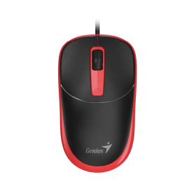 Mouse Genius DX-123 // Clasic Optical mouse Red