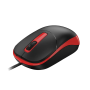 Mouse Genius DX-123 // Clasic Optical mouse Red