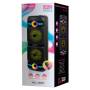 Parlante Noga NGL-445BT, Leds RGB, 2 x 8", Mic. 20W