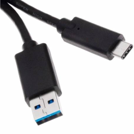 Cable USB A-M a  USB C-M 1 metro