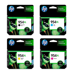 KIT HP 954 XL Original NEGRO+CYAN+MAGENTA+AMARILLO
