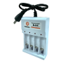 Cargador de 4 pilas Deleex - DX-4
