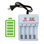 Cargador de 4 pilas Deleex - DX-4
