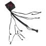 Fuente de Alimentación LNZ 700W SX700-TS ATX Cables Planos + Cable Power