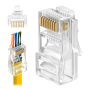 Ficha Rj45 Macho Pasante Plug Cat5 Rapidfit Canalizada