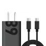 Cargador Turbo Power 68 Duo (USB+USB-C) + CABLE USB-C