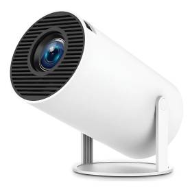 Mini Proyector Smart 4K/LED -NETMAK- Hasta 150"  / Android 14.0 / WI-FI 6 / BT 5.4 (HDMI, USB, AUX, Micro SD)