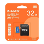 Tarjeta Micro SD 32GB  ADATA C/adaptador Class 10