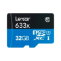 Tarjeta de memoria *MicroSD* 32GB Lexar 633x