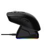 Mouse Gamer Inalámbrico Netmak GM62 Tri-Modo Recargable RGB (2.4GHz + Bluetooth + Cable)