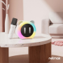 Parlante Karaoke Infantil Netmak NM-HOLY Bluetooth con 2 Micrófonos y Luces LED