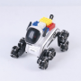 Perro Robot Inteligente Netmak NM-ROBOT Acrobacias 360° con Joystick (Luces y Música)