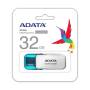 Pendrive ADATA 32GB - USB 2.0 -UV240 - Blanco y azul
