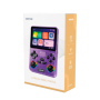 Consola Retro Portátil Netmak NM-R37-V con Juegos (Violeta)