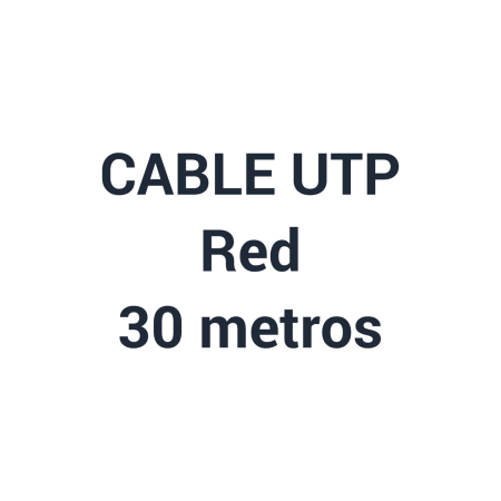 Cable  UTP de RED de 30 MTS