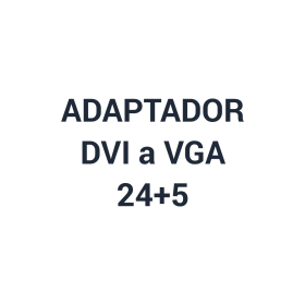 Adaptador de DVI-M a VGA H 24+5 | AxA Computación S.A.