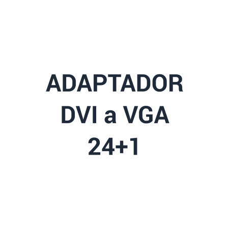Adaptador de DVI-M a VGA H 24+1
