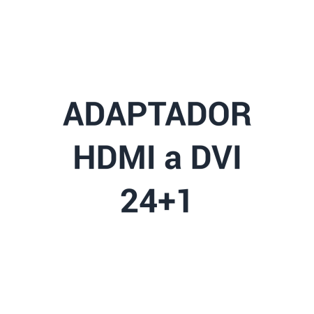 Adaptador de HDMI-M a DVI-H 24+1 | AxA Computación S.A.