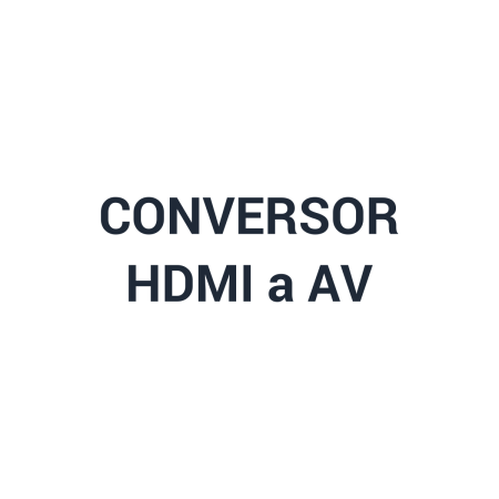 VIDEO CONVERTER  de HDMI a AV (HDMI2AV)