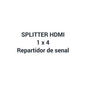 Spliter HDMI 1x4 repartidor de señal | AxA Computación S.A.