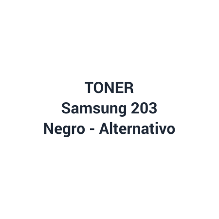 Toner Alt Samsung 203 Black