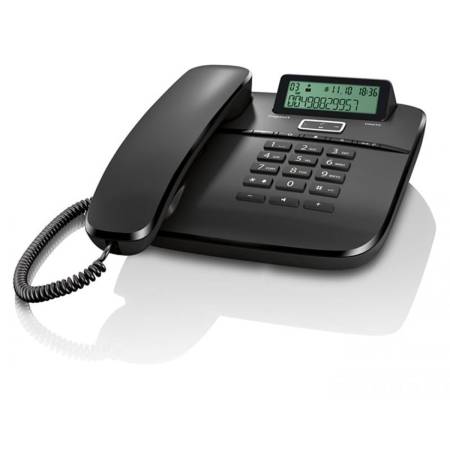 Teléfono Fijo de Mesa con Cable Gigaset DA610 Negro - Identificador de Llamadas