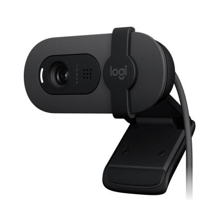 Cámara Web Logitech Brio 105 Full HD 1080p con Micrófono y Tapa de Privacidad