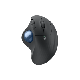 Mouse Trackball Inalámbrico Logitech ERGO M575S - Bluetooth + Logi Bolt - Grafito