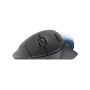 Mouse Trackball Inalámbrico Logitech ERGO M575S - Bluetooth + Logi Bolt - Grafito