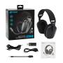 Auricular Gamer Inalámbrico Noga ST3440 - Dual BT + 2.4G, USB-C, con Micrófono Desmontable (Negro)