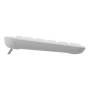 Teclado Inalámbrico Logitech K250 Compacto Bluetooth Español Blanco (920-013446)