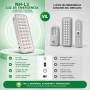 Luz de Emergencia Noga NH-L1 30 LEDs Recargable 100 Lúmenes Luz Fría