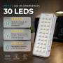 Luz de Emergencia Noga NH-L1 30 LEDs Recargable 100 Lúmenes Luz Fría