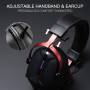 Auricular Gamer Redragon Cybill H312 USB 7.1 RGB con Micrófono Desmontable