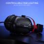 Auricular Gamer Redragon Cybill H312 USB 7.1 RGB con Micrófono Desmontable