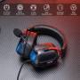 Auricular Gamer Redragon Cybill H312 USB 7.1 RGB con Micrófono Desmontable