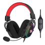 Auricular Gamer Redragon Zeus X H510-RGB USB 7.1 RGB Negro con Micrófono Desmontable