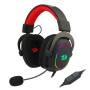 Auricular Gamer Redragon Zeus X H510-RGB USB 7.1 RGB Negro con Micrófono Desmontable