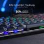 Teclado Mecánico Redragon Horus K621 TKL 80% Low Profile Inalámbrico 3 Modos BT/2.4G/USB-C RGB Switch Rojo - K621-RGB