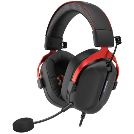 Auricular Gamer Redragon Cybill H312 USB 7.1 RGB con Micrófono Desmontable