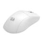 Mouse Gamer Redragon K1NG 4K PRO  Inalámbrico 3 Modos (2.4G/BT/Cable) 26000 DPI Ultraligero 49g Blanco - M916W-PRO-4K