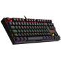 Teclado Mecánico Gamer REDRAGON Kumara K552 RGB TKL - Switch Rojo - Español - K552RGB-1 SP-RED