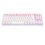 Teclado Mecánico Gamer REDRAGON Kumara K552W RGB TKL Blanco - Switch Rojo - Español - K552W-RGB SP-RED