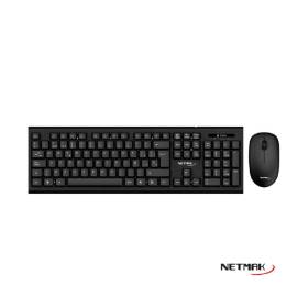 Combo Inalámbrico Teclado + Mouse Netmak NM-KB760 2.4Ghz USB