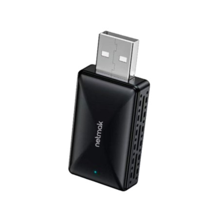 Adaptador CarPlay Inalámbrico NETMAK NM-CAR14 - Bluetooth 5.0, Conexión Automática, Plug & Play