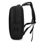Mochila Ejecutiva Kolke Elegant KVM-710 Porta Notebook 15.6" con Puerto USB de Carga - Negra