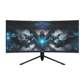 Monitor Gamer Curvo Kolke KES-838 34" UWQHD 3440x1440 165Hz 1ms VA - HDR, RGB, 2 HDMI/2 DP