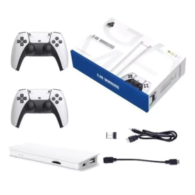 Consola Retro SJGAM M15 Plus Game Stick 4K HDMI +20.000 Juegos 23 Emuladores con 2 Joysticks Inalámbricos 2.4G